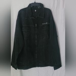 Vintage Rocawear faded black jean jacket